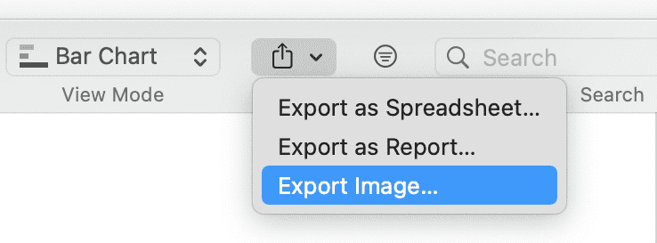Print Code Cloud or Bar Chart