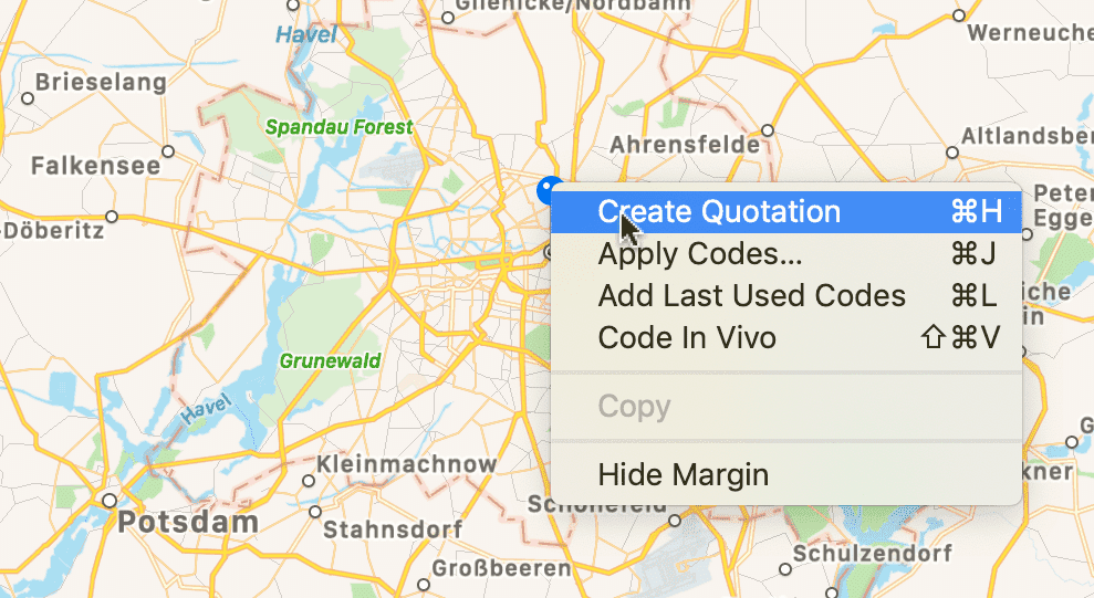 Add Geo Quotation