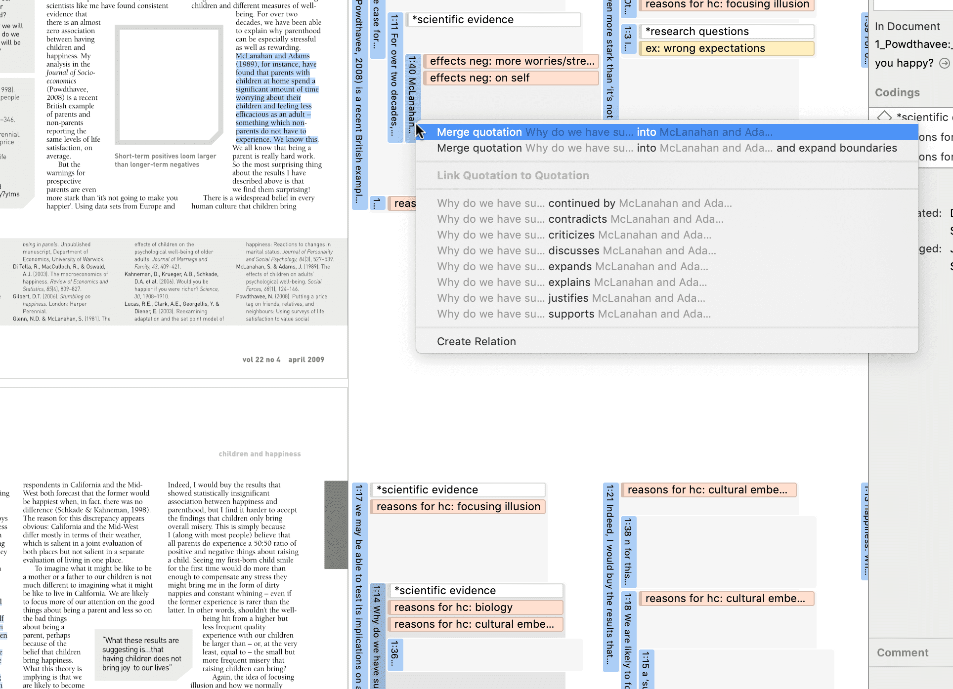 Creating a Hyperlink