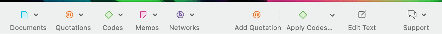 Main Toolbar