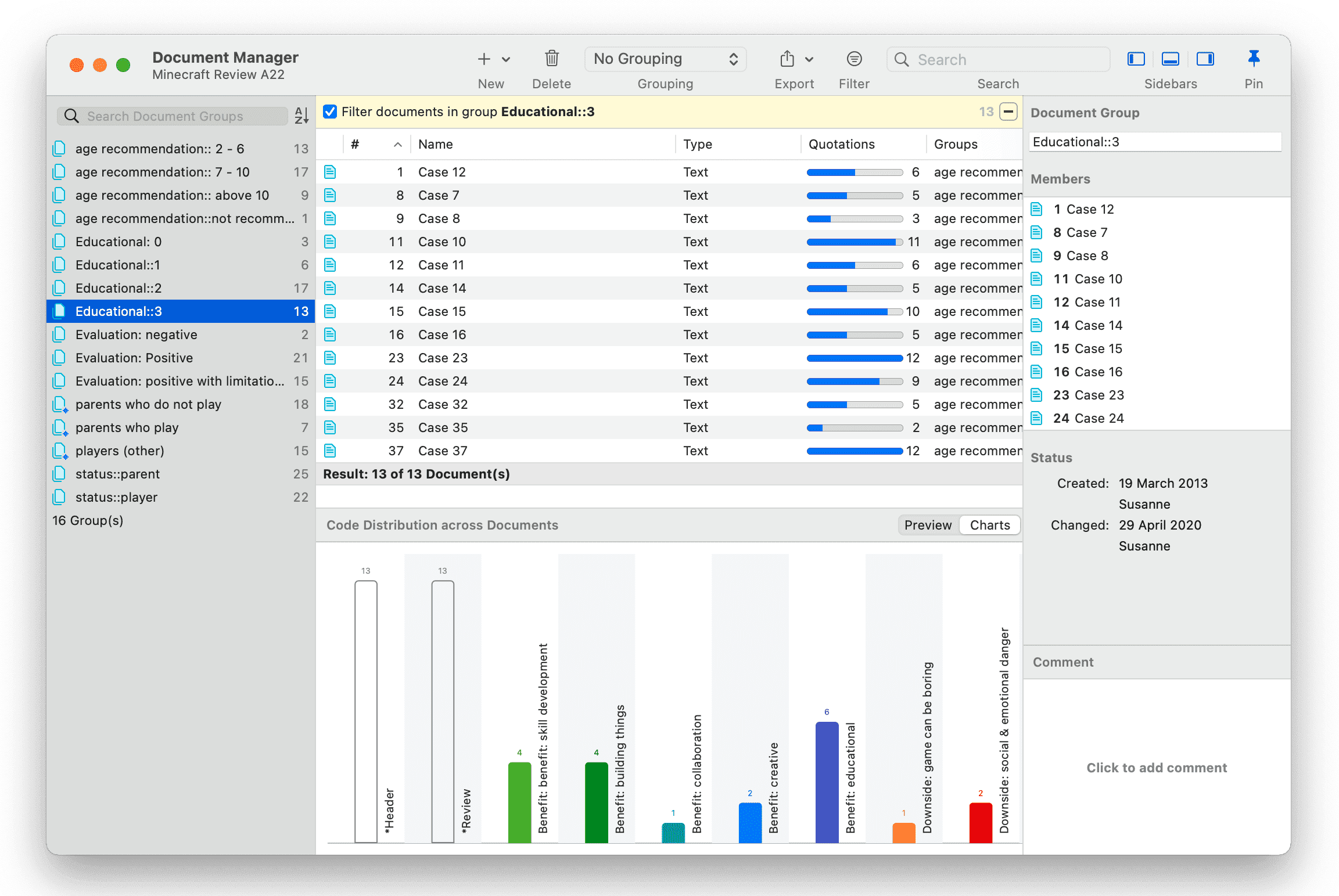 ATLAS.ti Document Manager