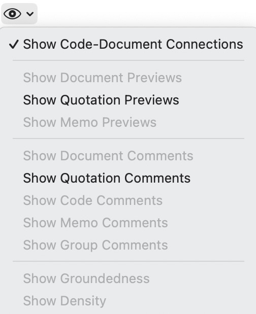 Network View Options