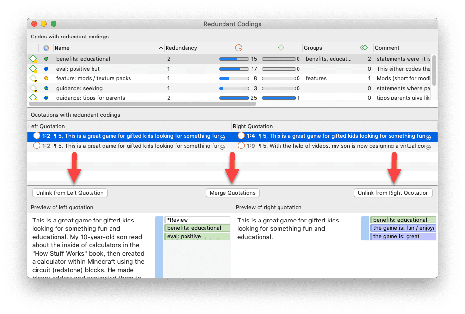 Cleaning up redundant coding