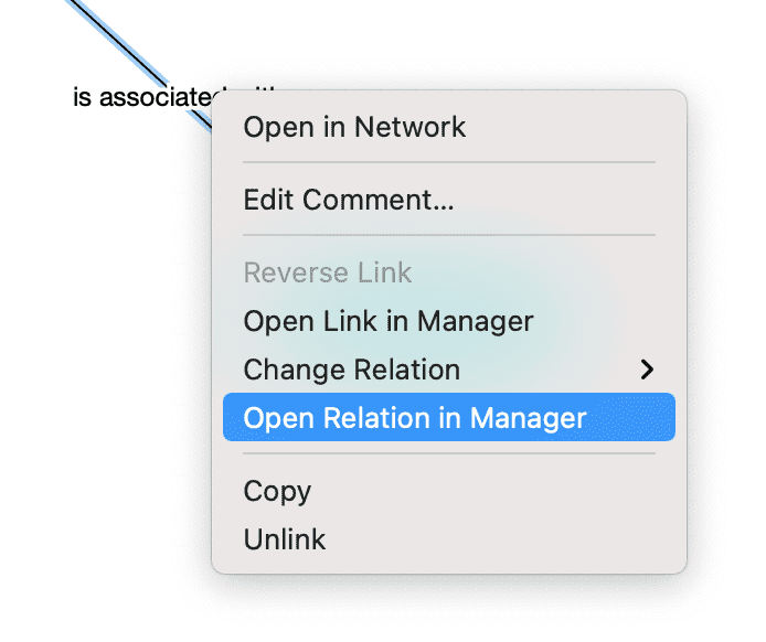 Creating a new relation while linking two codes