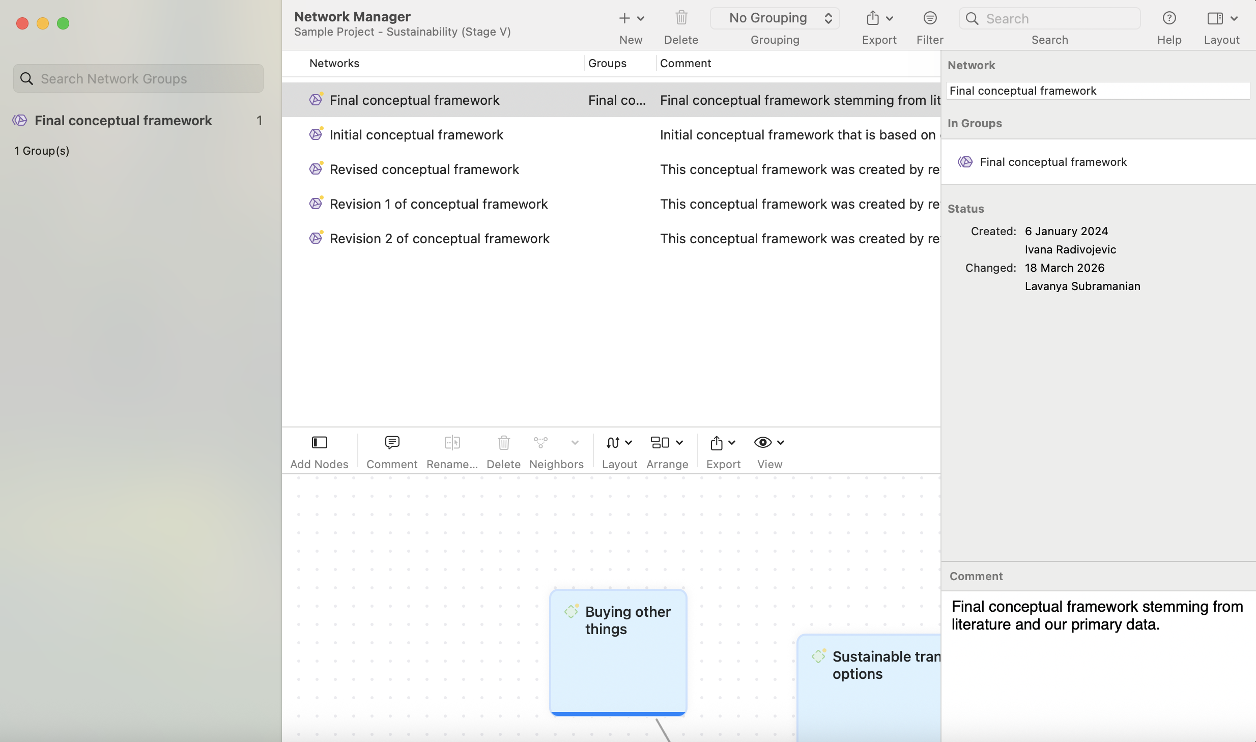 ATLAS.ti Administrador de redes