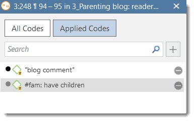 Removing coding