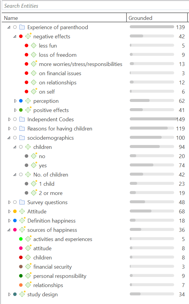 Code System opening to folder level