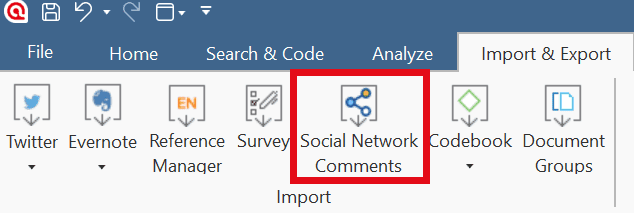 Social Network Comments