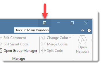 Docking a Window