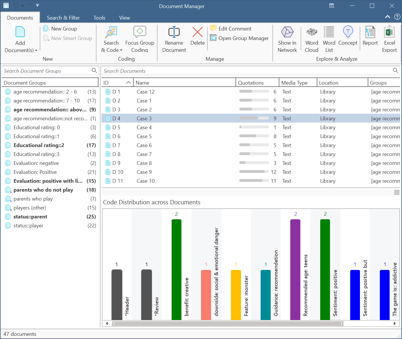 ATLAS.ti Document Manager