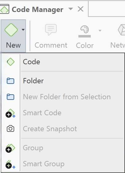 Code Manager Ribbon New
