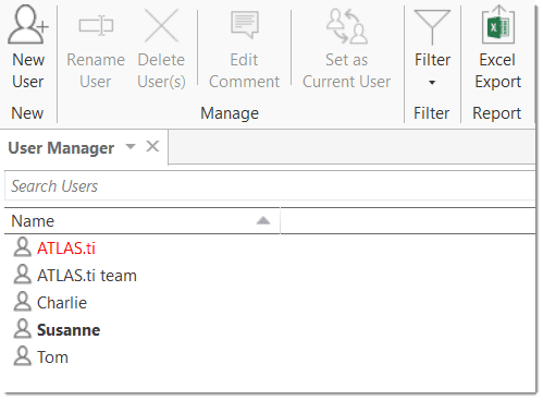 Check current user