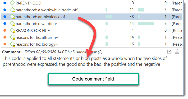 Comentario de código