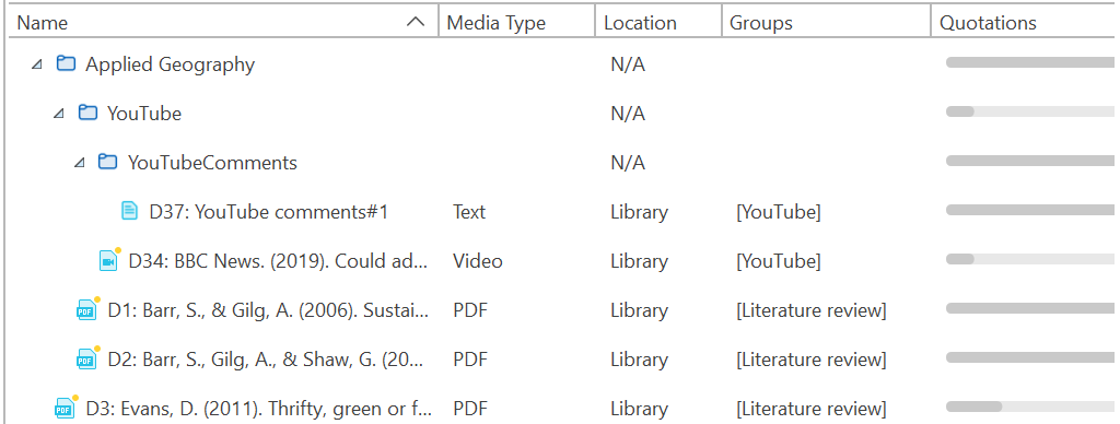 Carpeta del Administrador de documentos